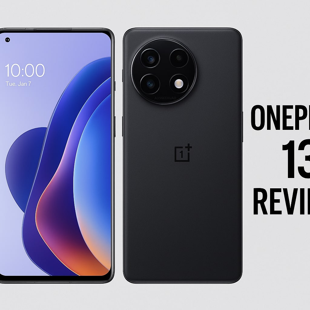OnePlus 13 smartphone front and back view in 2025